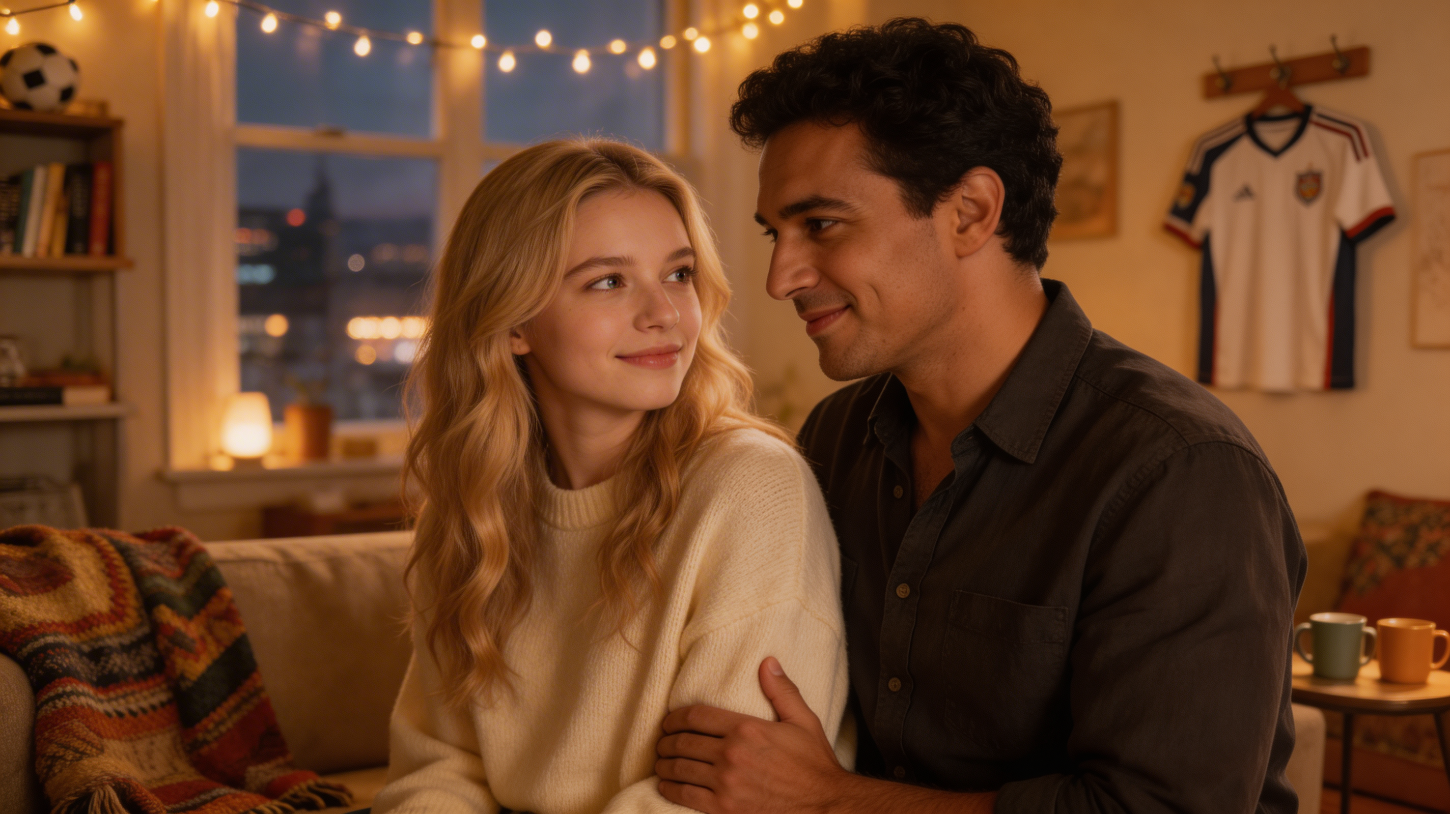 Blizzard's Playful Intrusion at the Shy Divorcee's Den