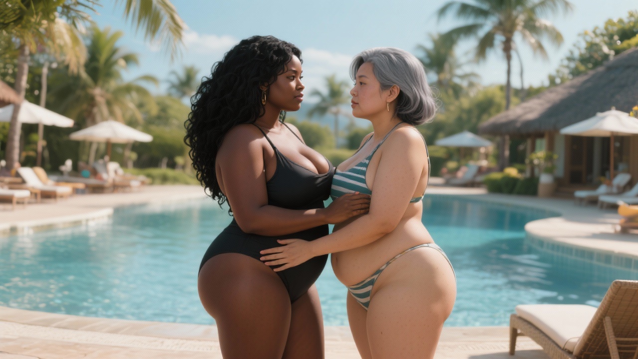 Midnight Mirage at the Palm Grove Oasis