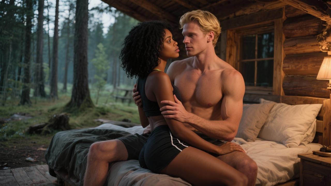 Moonlight Over the Forbidden Cabin