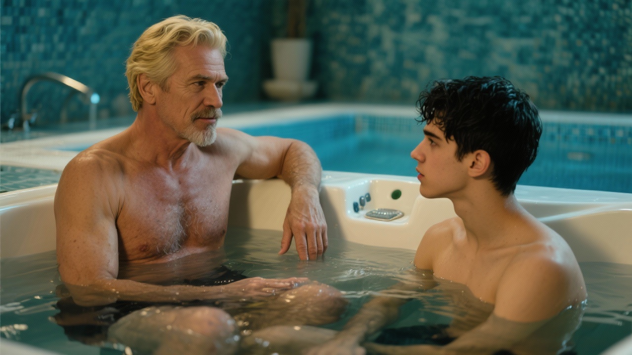 Summer Heat in the Neighbor's Tub