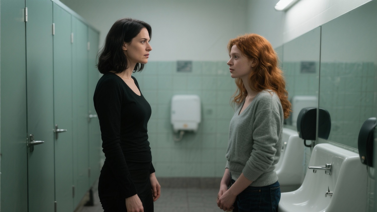 A Restroom Encounter